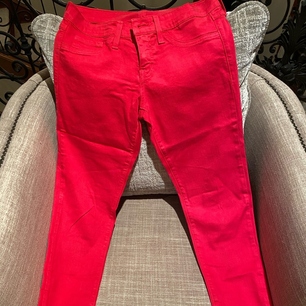 Flying Monkey Red Jeggings